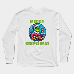 Christmas Grinch Long Sleeve T-Shirt